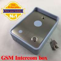 gsm wireless intercom 4G 3G audio doorbell intercom for villa ,house ,apartment and help point